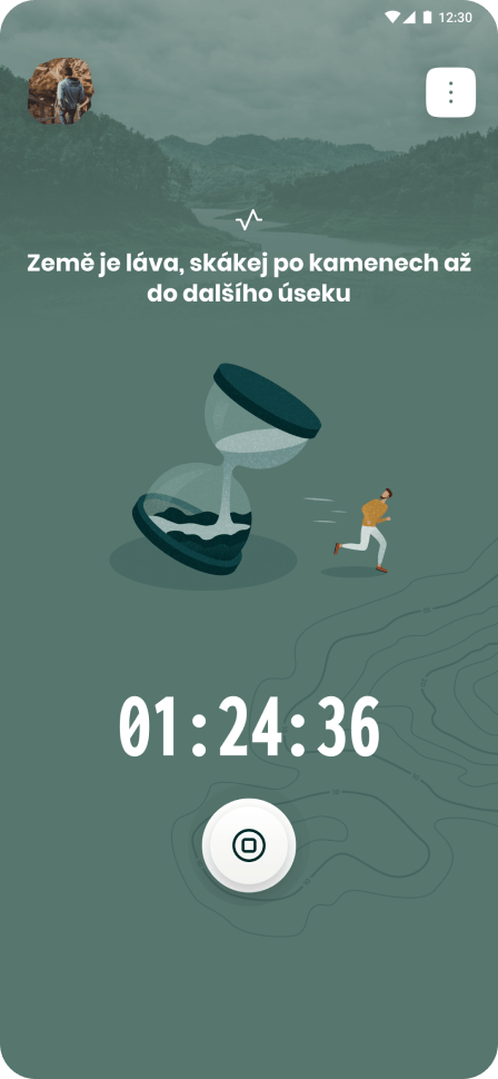 screenshot aplikace - úkol